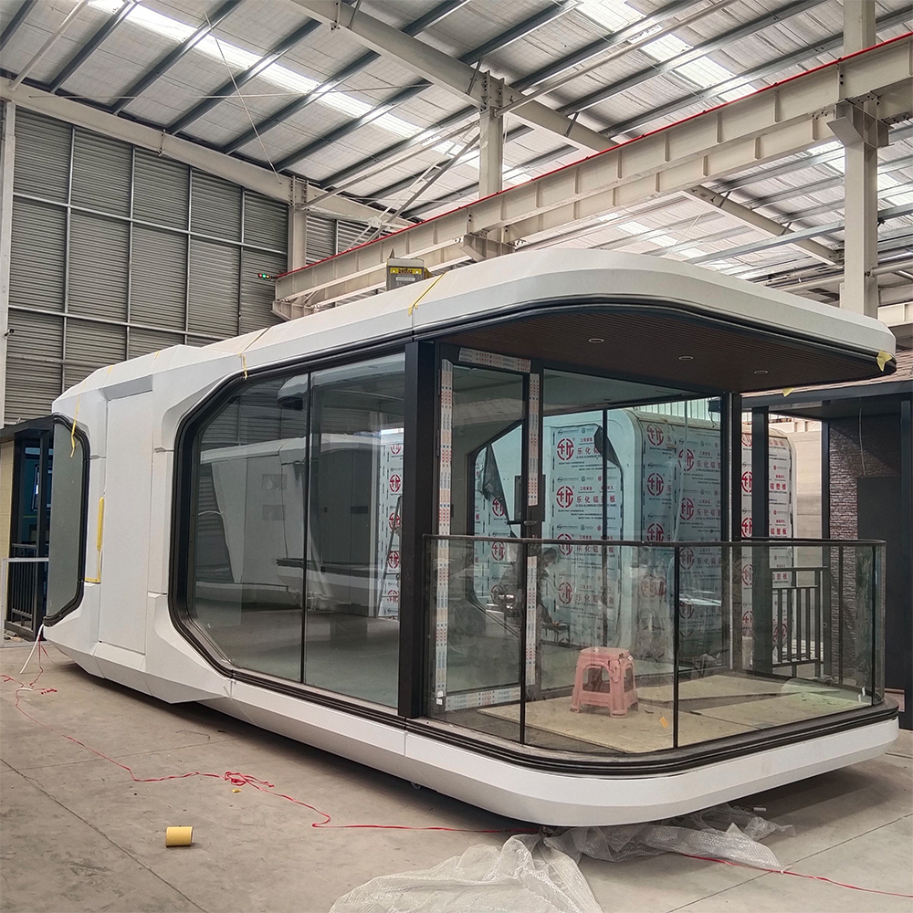Mobile container houses, portable houses, commercial spaces, space capsules, container houses