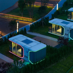 Mobile container houses, portable houses, commercial spaces, space capsules, container houses