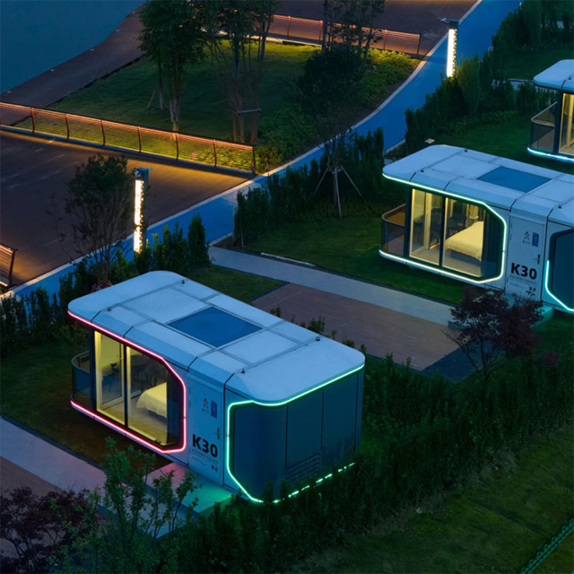 Mobile container houses, portable houses, commercial spaces, space capsules, container houses