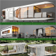 Outdoor Expandable Prefabricated Capsule Container House Modern Modular Space Capsule House Mobile Luxury Prefab House