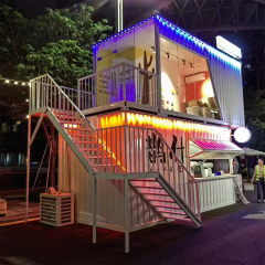Luxury 20FT Foldable Mobile Office Container House High Quality Steel with Soundproof Panel for Shop