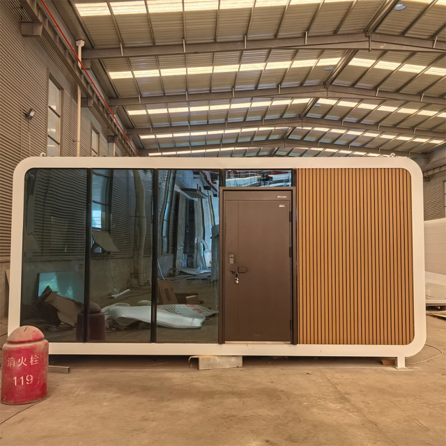 Mobile Prefab House Capsule House Apple Cabin Space Pod Prefabricated Tiny House Customizable OEM