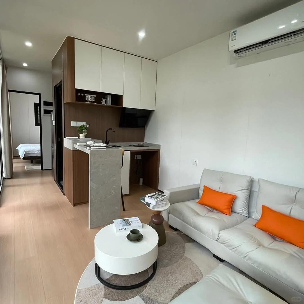 Luxury Eco-friendly Smart Apple Houses Mobile Space Prefab Hotel Tiny apple Cabin with Modular Cap