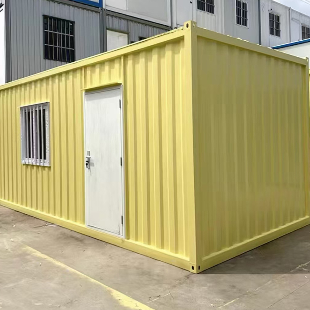 Modern custom steel structure mobile single-unit container residence - stylish box-style small house