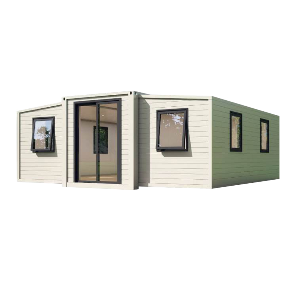 Factory Price Double Wing Prefab House Expandable Modular Container Office