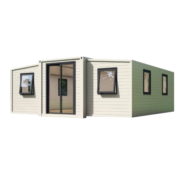 Factory Price Double Wing Prefab House Expandable Modular Container Office