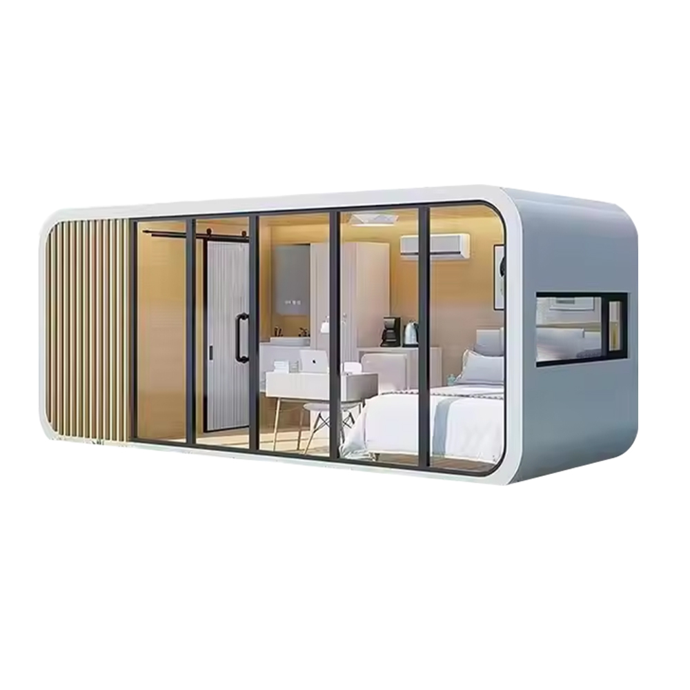 Custom outdoor 5-meter apple-shaped house / Apple-shaped prefabricated residence (modular) / Apple-shaped house