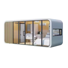 Custom outdoor 5-meter apple-shaped house / Apple-shaped prefabricated residence (modular) / Apple-shaped house