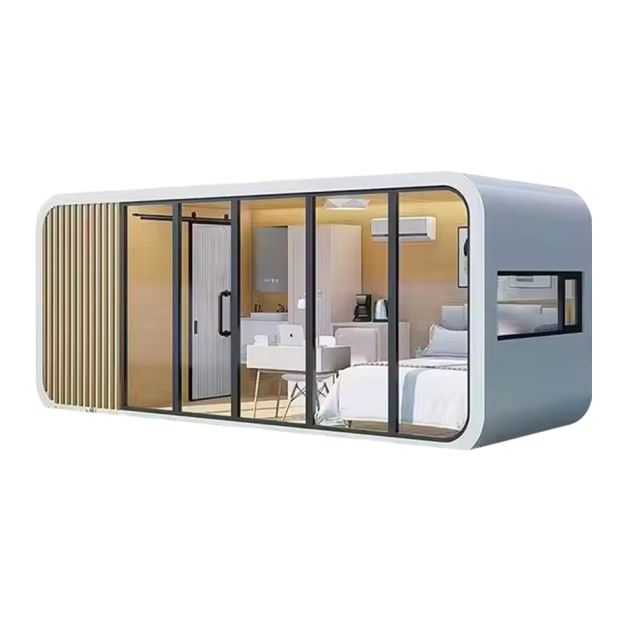 Custom outdoor 5-meter apple-shaped house / Apple-shaped prefabricated residence (modular) / Apple-shaped house