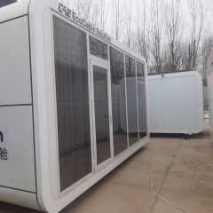 Affordable 20/30/40FT Prefab Movable Smart Mobile Modular Apple Cabin House with Bathroom