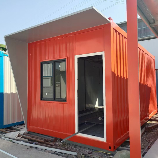 Two-story mobile house modular container building - fashionable store / vacation cottage