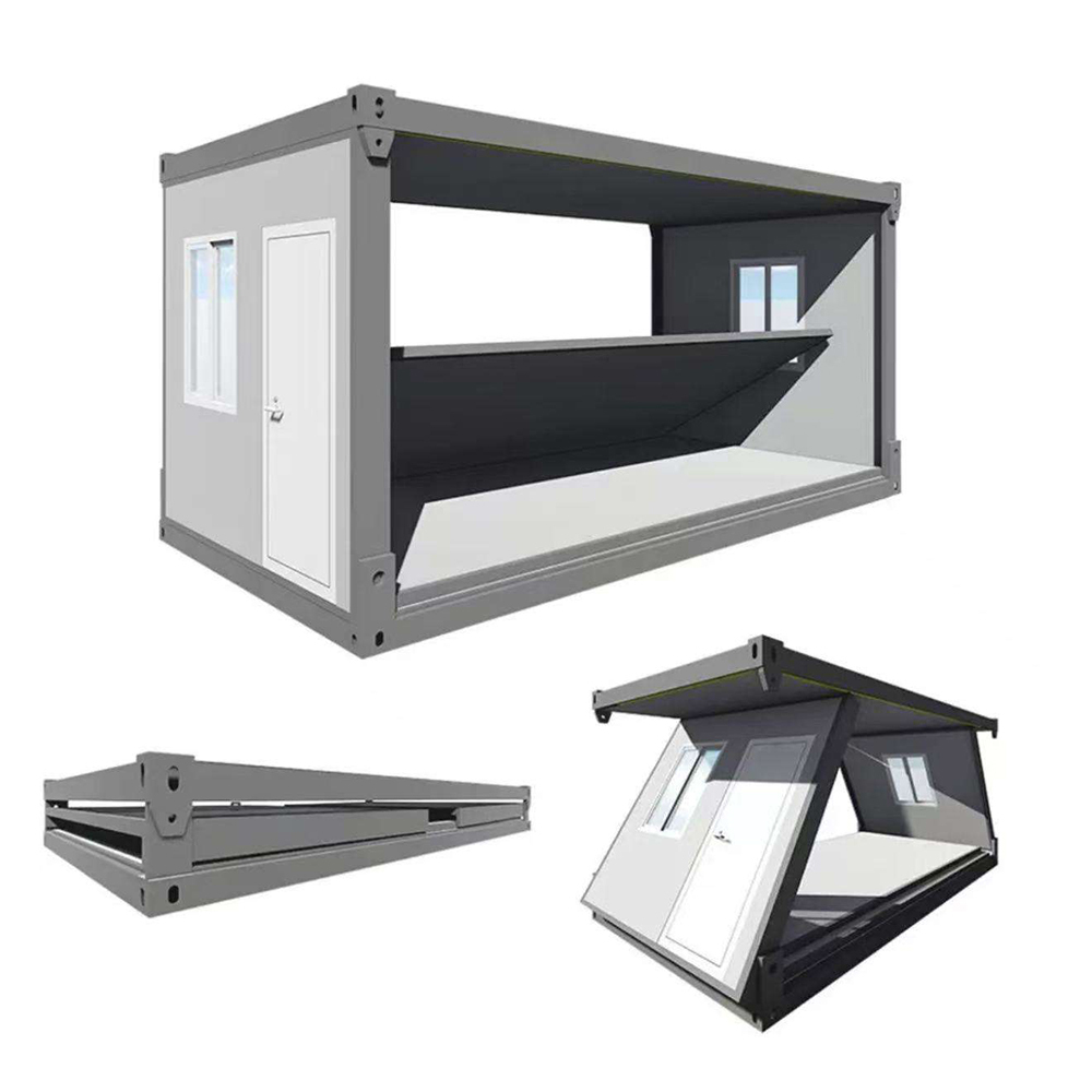 Z-Folding Modular Prefabricated Breathable Modern Design Foldable Container House