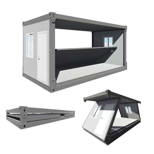 Z-Folding Modular Prefabricated Breathable Modern Design Foldable Container House