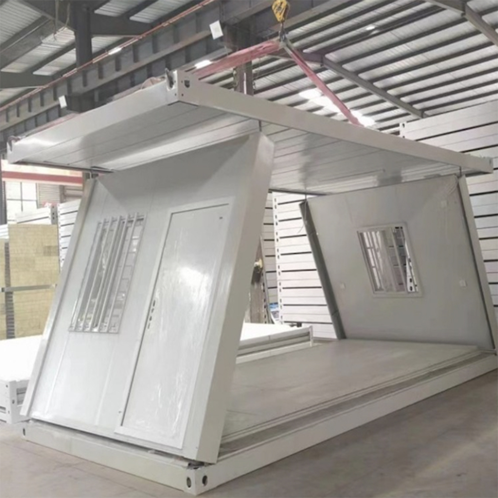 20ft Prefab Modular House Z Folding Container Prefabricated Mobile Home Camp Office Storage Container House