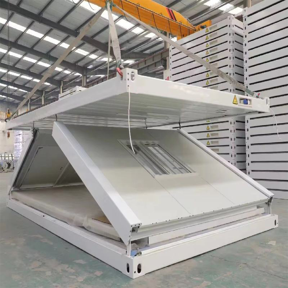 Fast Assembly 20ft Prefab Modular House Z Type Folding Container House