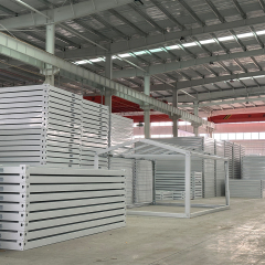 Z-Folding Modular Prefabricated Breathable Modern Design Foldable Container House