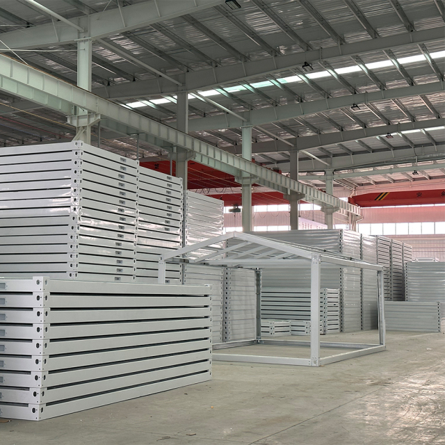 Z-Folding Modular Prefabricated Breathable Modern Design Foldable Container House