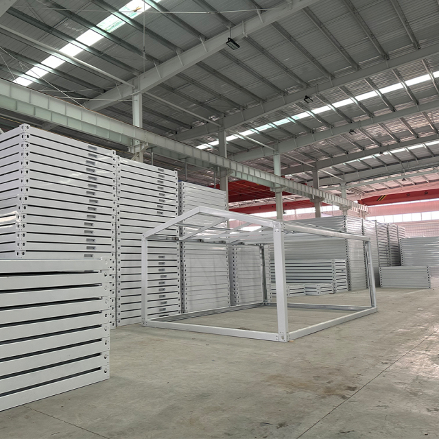 Fast Assembly 20ft Prefab Modular House Z Type Folding Container House