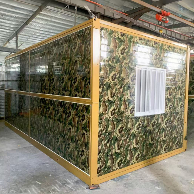 Container House X-type Foldable House Container Home Prefab Foldable Container House