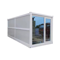 Modular X- Folding Container House Prefabricated Steel Frame Sandwich Panels Multi-storey Foldable House