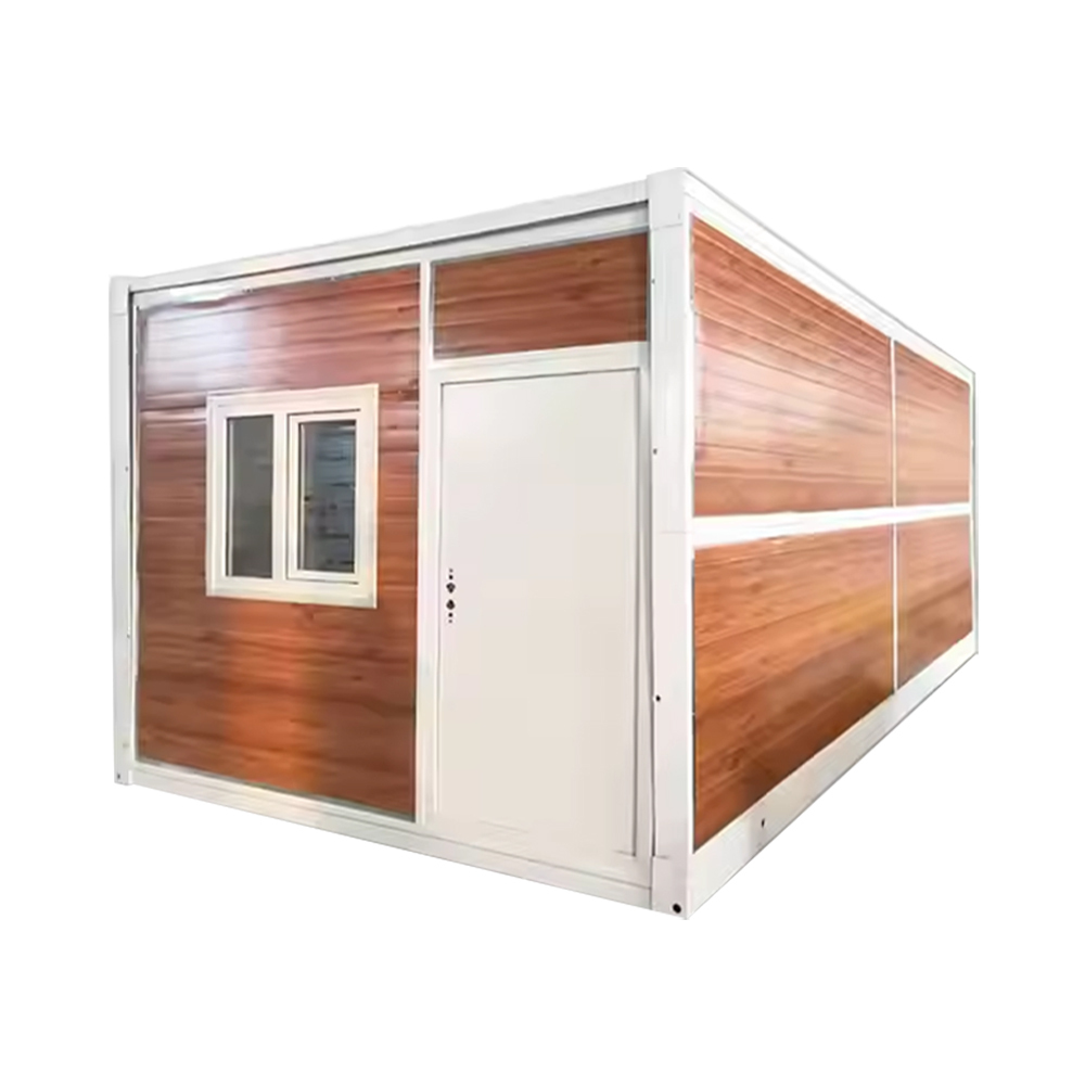 Modular X- Folding Container House Prefabricated Steel Frame Sandwich Panels Multi-storey Foldable House