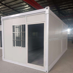 Modular X- Folding Container House Prefabricated Steel Frame Sandwich Panels Multi-storey Foldable House