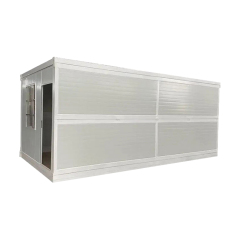X Fold Container House Galvanized Steel Frame Insulated Modular Office Fold Home Camp Housing Staff Accommodation