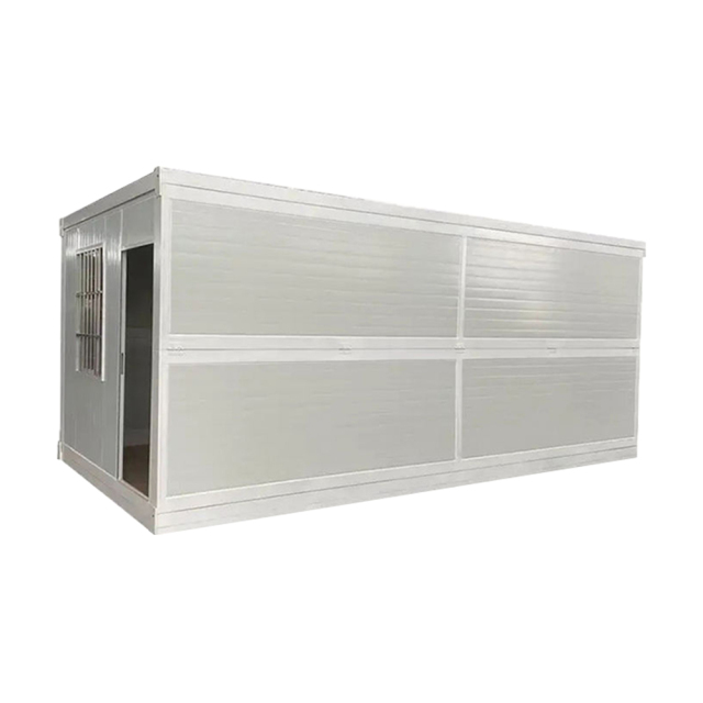X Fold Container House Galvanized Steel Frame Insulated Modular Office Fold Home Camp Housing Staff Accommodation