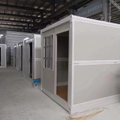 X Fold Container House Galvanized Steel Frame Insulated Modular Office Fold Home Camp Housing Staff Accommodation