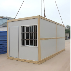 X Fold Container House Galvanized Steel Frame Insulated Modular Office Fold Home Camp Housing Staff Accommodation