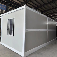 X-type Expandable Container House Prefab Home 20Ft Flat Roof Foldable Tiny Office Low Cost Quick Build Living Room Bedroom