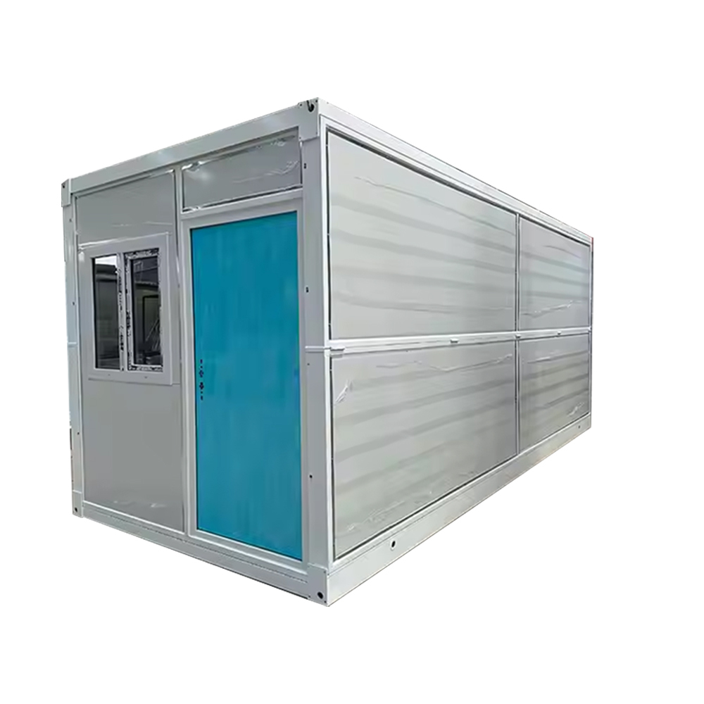 X-type Expandable Container House Prefab Home 20Ft Flat Roof Foldable Tiny Office Low Cost Quick Build Living Room Bedroom