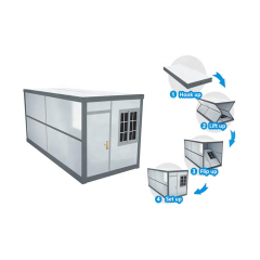 Personalized Custom Foldable X 20ft Container Mobile Folding Container Home House