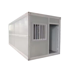 X Shaped Folding Container Houses Foldable and Folding Prefabricated Rapid Construction of Containers