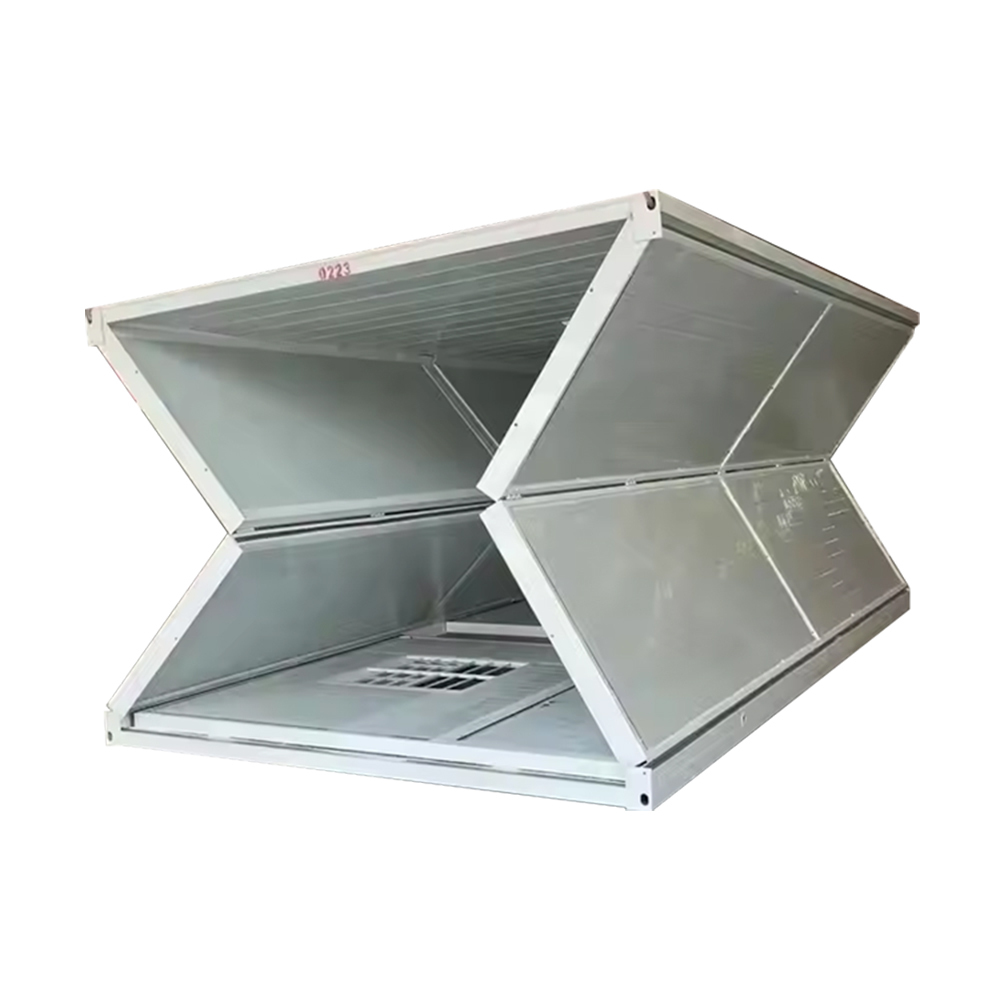 Fast Build 20ft Easy Assembly Mobile Office Temporary Accommodation X Type Folding Container House