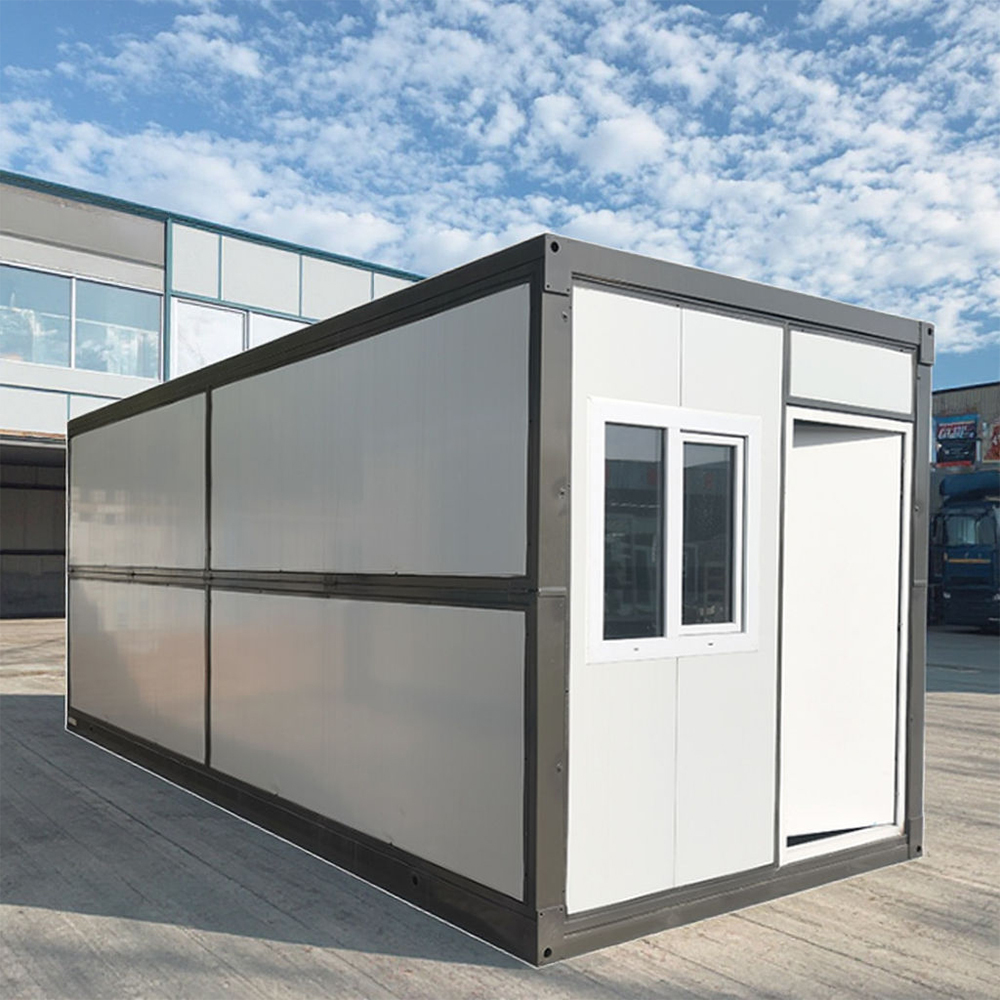 Fast Build 20ft Easy Assembly Mobile Office Temporary Accommodation X Type Folding Container House