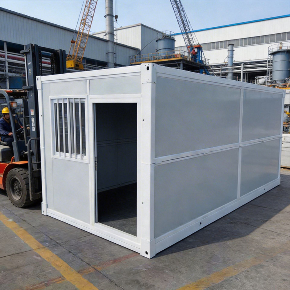 Fast Build 20ft Easy Assembly Mobile Office Temporary Accommodation X Type Folding Container House