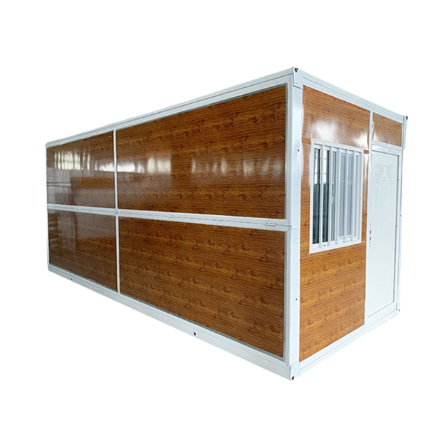 X-Type Folding Container House 20ft Mobile Prefab Tiny Home Multi-Purpose Modular Building Office School Gym Bedroom