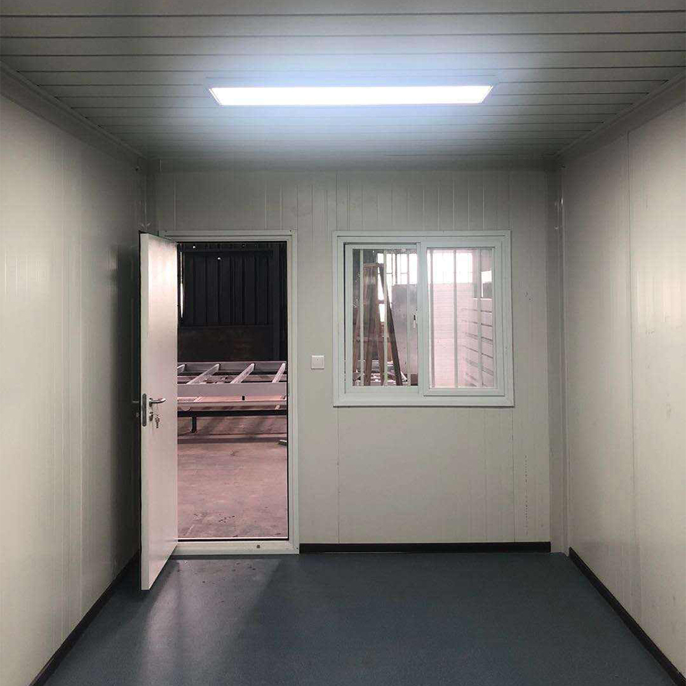20ft 40ft Modern Luxury Breathable Steel Sandwich Panel Rectangle Standard Thickness Prefabricated Container House Flat Pack