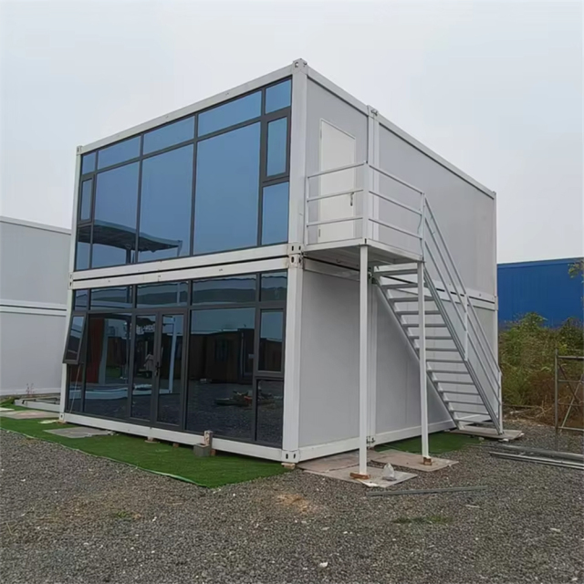 Energy Saving Flat Pack Container House for Remote Area Working Station