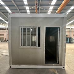 Container House Quick Installation Z-Fold Design Prefab Foldable Tiny Mobile Temporary Dormitory Container Mobile House