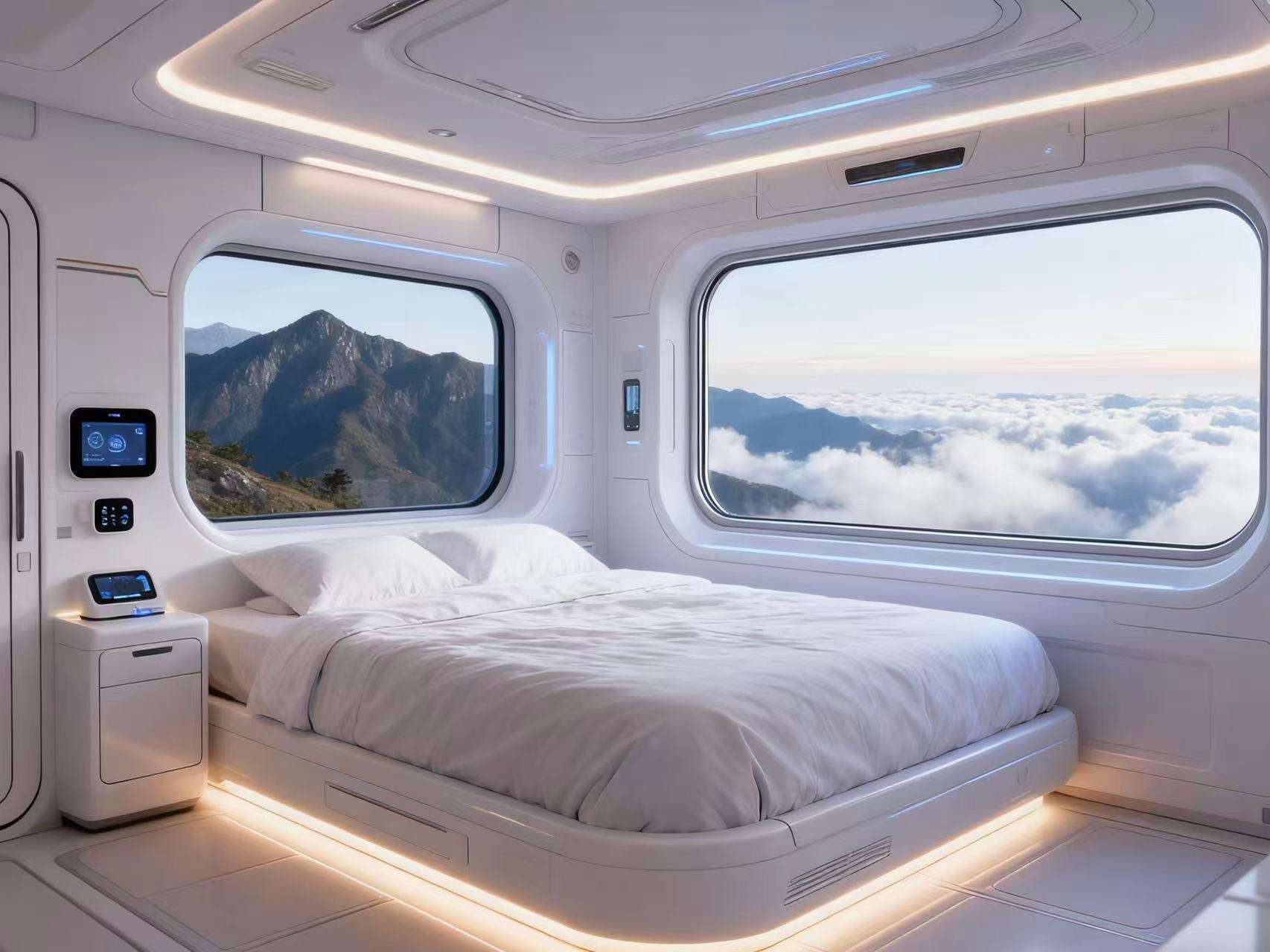 Modern Space Capsule Cabin Modular Prefab House