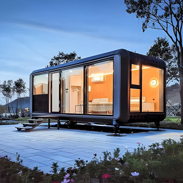 Modern Space Capsule Cabin Modular Prefab House