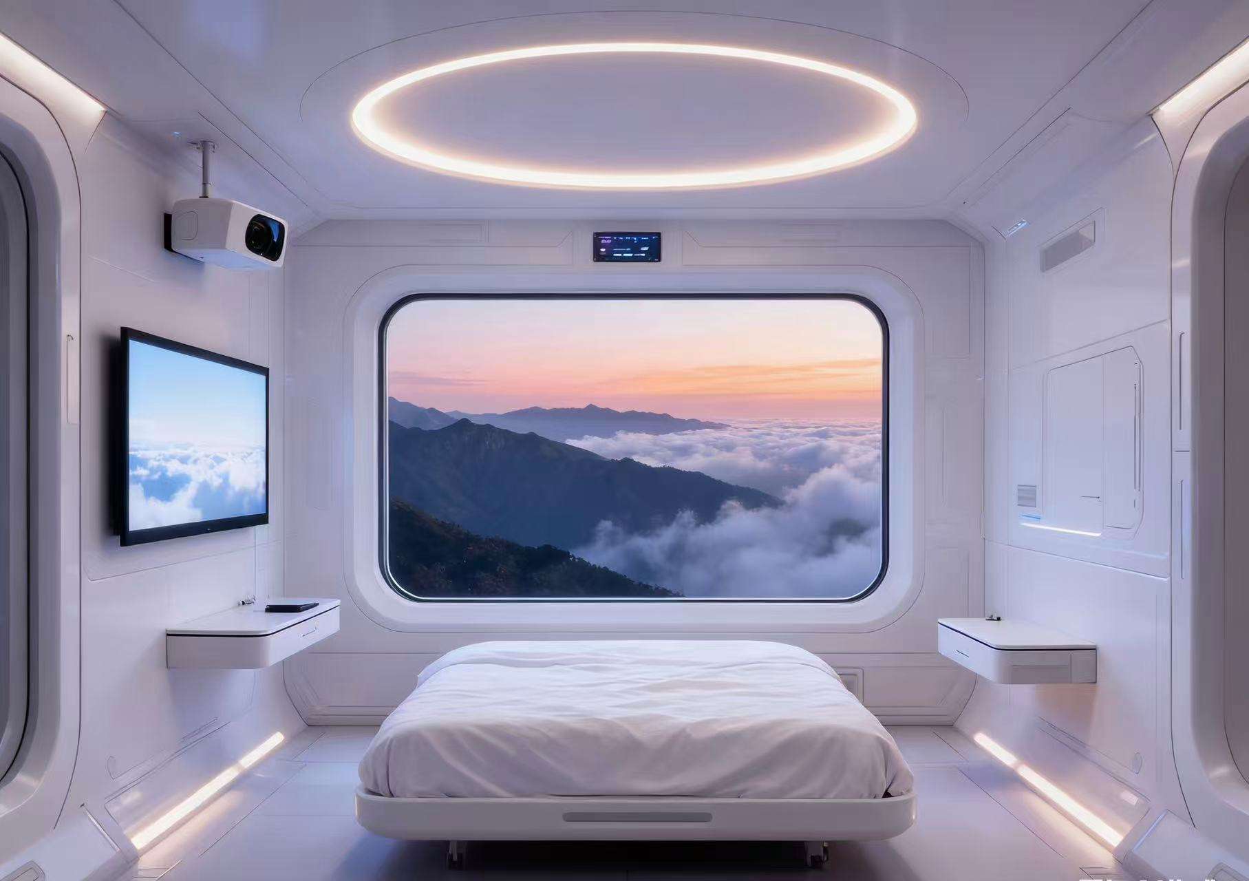 20ft 40ft Prefabricated Space Capsule House Customized Portable Container House Cabin House