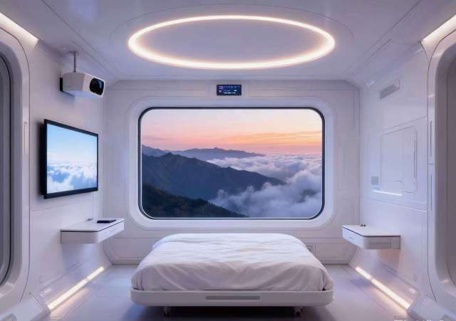 20ft 40ft Prefabricated Space Capsule House Customized Portable Container House Cabin House