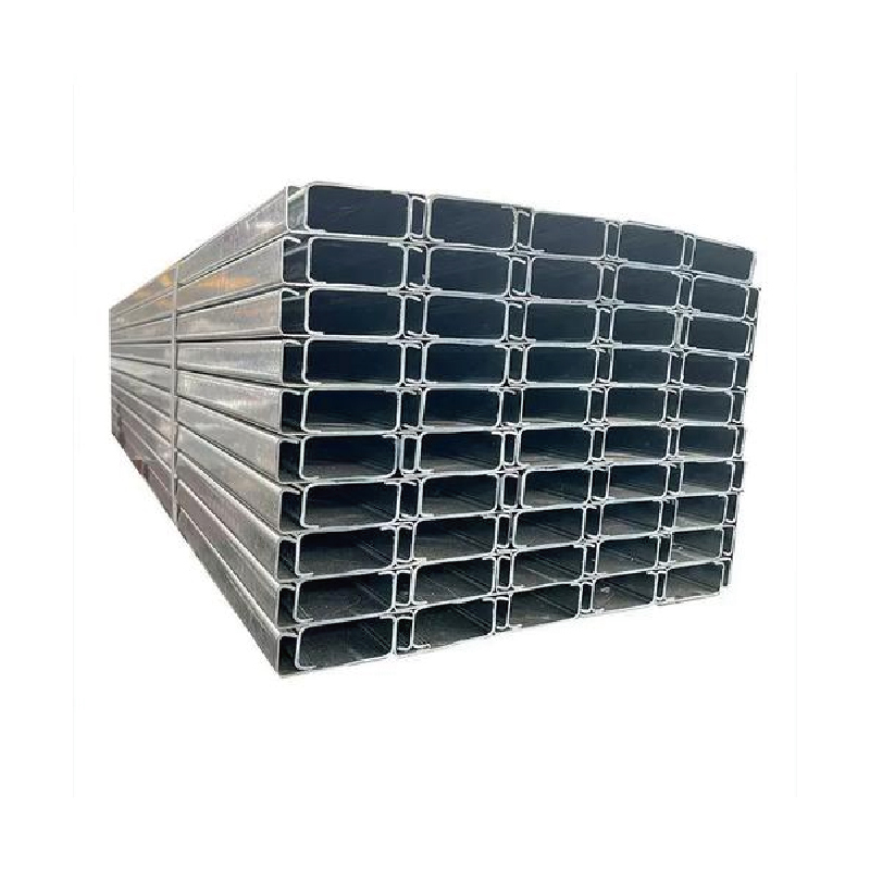 Factory Direct Sale ASTM A36 Q235B Q345B C Channel Steel Hot Dip Galvanized C Purlin