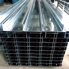 High Quality Structural Steel Support Component Galvanized C Purlin