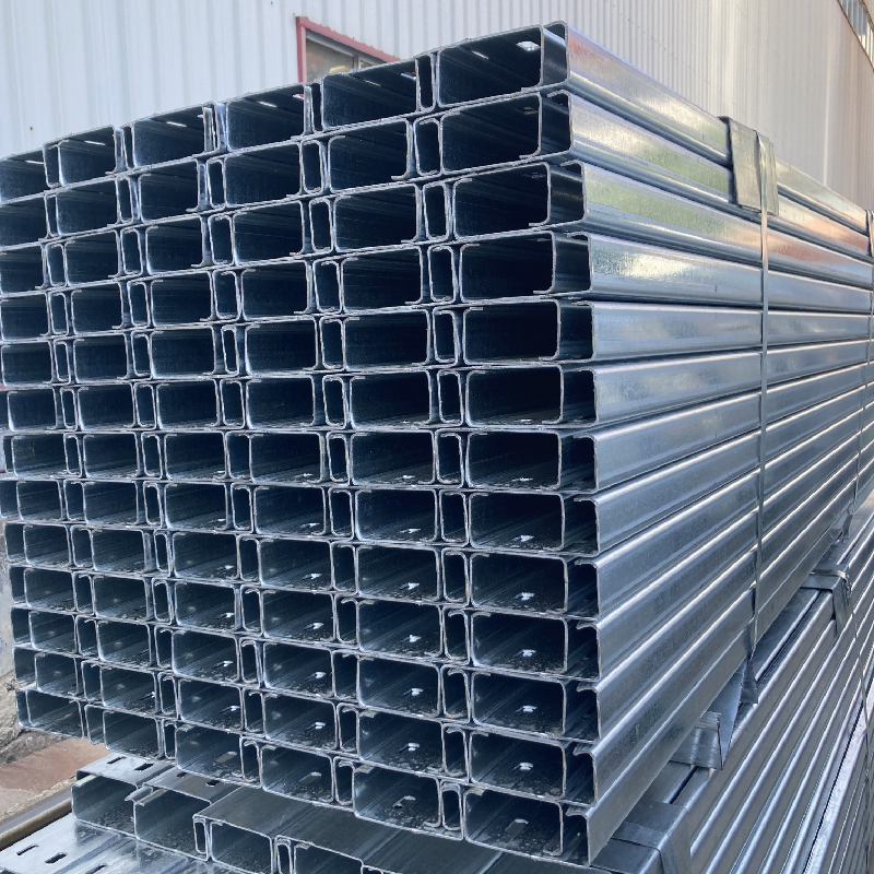 Pre Galvanized C Channel Steel C Purlin for Construction Structural Support