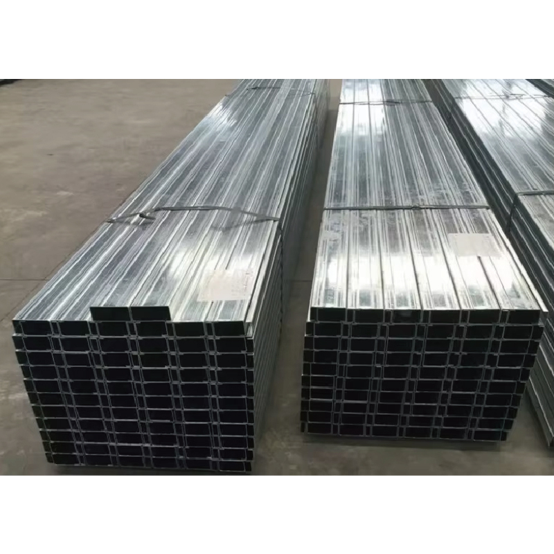 Factory Direct Sale ASTM A36 Q235B Q345B C Channel Steel Hot Dip Galvanized C Purlin