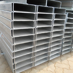 Pre Galvanized C Channel Steel C Purlin for Construction Structural Support